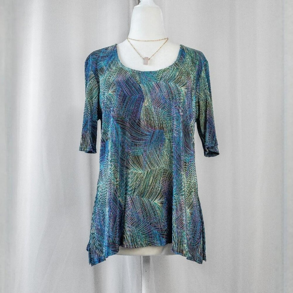Y2K Asymmetrical Hem Blouse